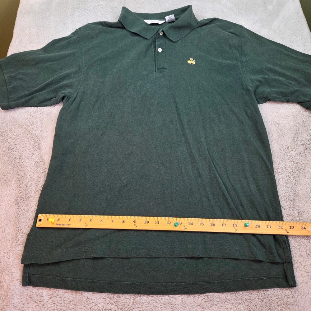 Brooks Brothers Polo Shirt Mens XL Golden Fleece Logo Pique Cotton Made in USA - Picture 6 of 7